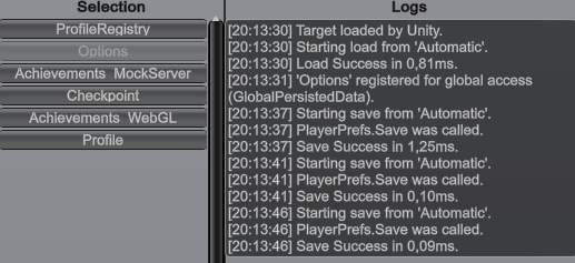 In Game Logs Viewer overlay